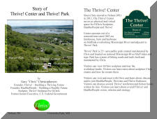 Thrive Center and Park book